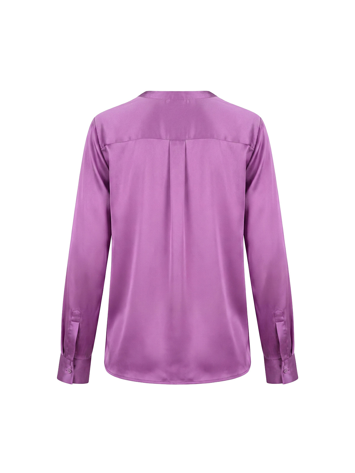 Fioletowa bluzka MOS MOSH z długim rękawem