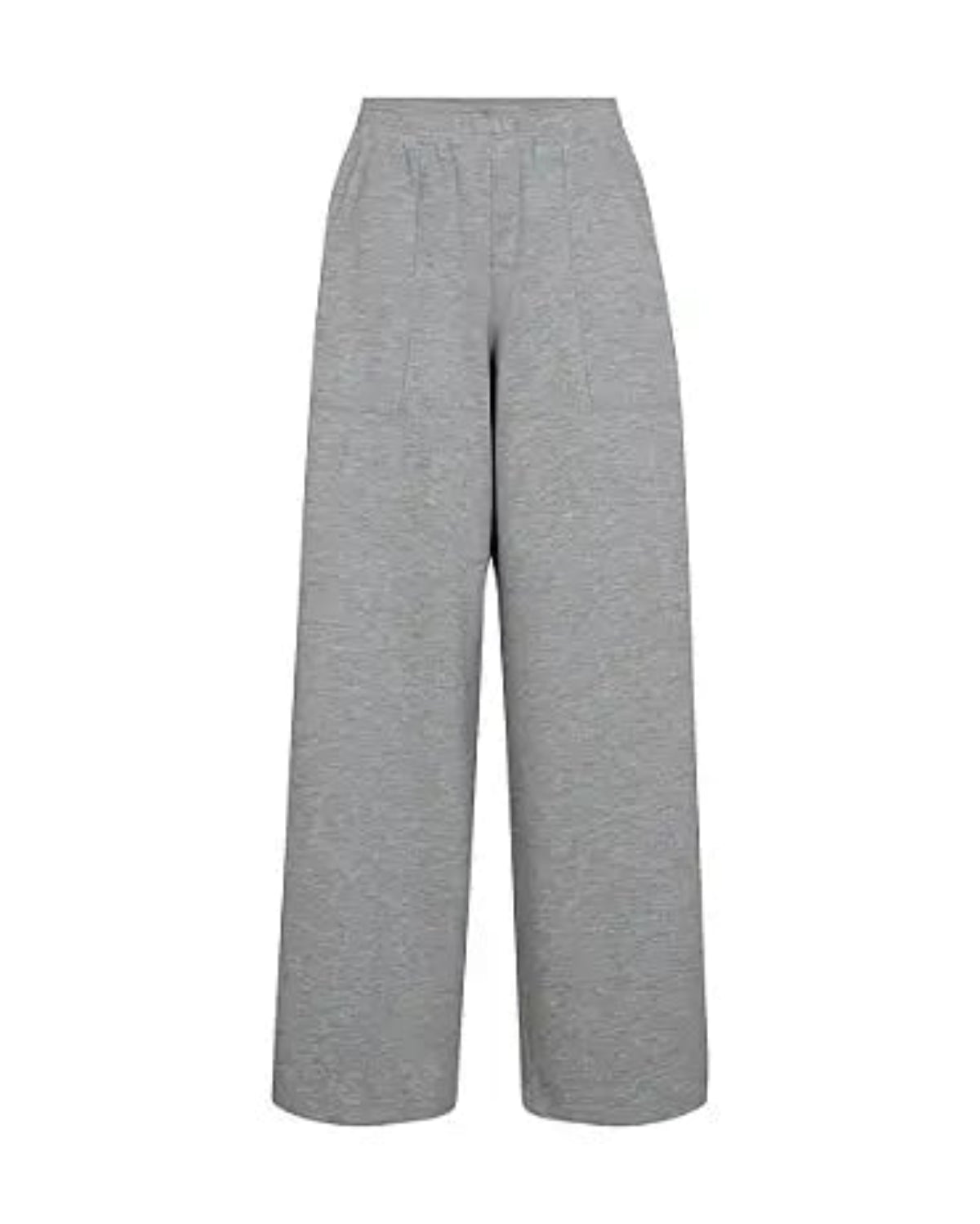 MOS MOSH spodnie damskie szare z bocznym lampasem