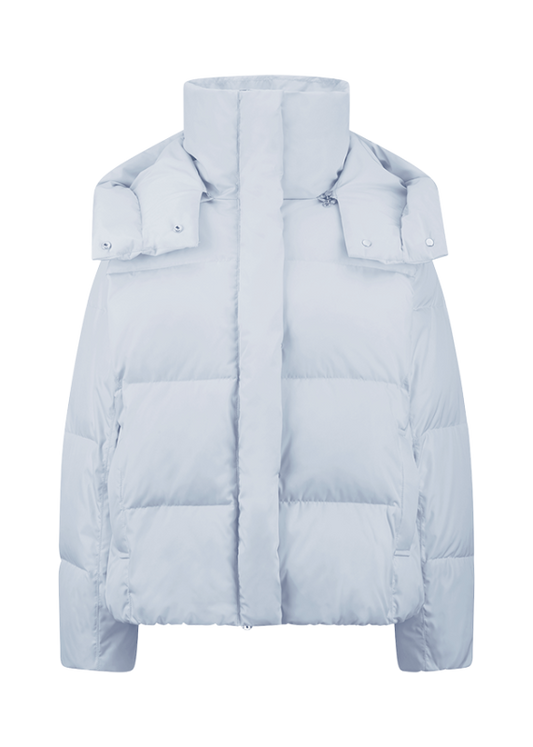 Kurtka ocieplana z kapturem