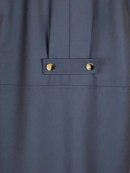 ESCADA klasyczna sukienka damska z dekoracyjnymi guzikami